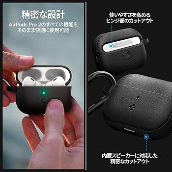 証明書アリ　AirPods Pro 第2世代＋Spigen ケース 証明書アリ AirPods Pro 第2世代＋Spigen ケース Amazon.com